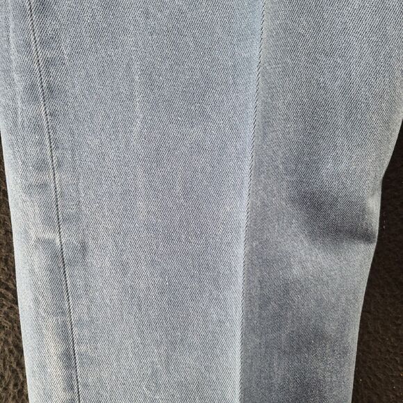 Levi 501 Mens Jeans Blue Size 40x32 100% Cotton Button Fly Closure Pockets - Picture 10 of 11